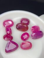 10.70ct Faceted Afghan Ruby (8x5x3mm): Natural Vivid Red Gemstone from the Mountains of Afghanistan - Image 3