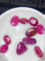 10.70ct Faceted Afghan Ruby (8x5x3mm): Natural Vivid Red Gemstone from the Mountains of Afghanistan - Image 4