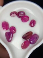 10.70ct Faceted Afghan Ruby (8x5x3mm): Natural Vivid Red Gemstone from the Mountains of Afghanistan - Image 6