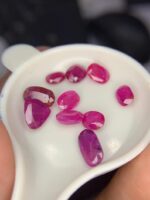 10.70ct Faceted Afghan Ruby (8x5x3mm): Natural Vivid Red Gemstone from the Mountains of Afghanistan - Image 9