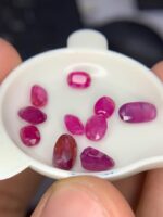 10.70ct Faceted Afghan Ruby (8x5x3mm): Natural Vivid Red Gemstone from the Mountains of Afghanistan - Image 10