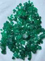 106.15ct Swat Emerald Rough Lot (10x8x6mm): Natural Untreated Green Crystals from Pakistan - Image 7