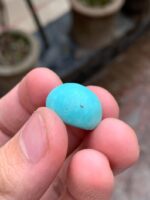 Afghan Turquoise in Focus: A 21.40 ct Gem of Timeless Beauty - Image 4