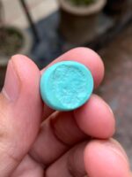 Afghan Turquoise in Focus: A 21.40 ct Gem of Timeless Beauty - Image 5
