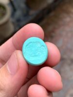Afghan Turquoise in Focus: A 21.40 ct Gem of Timeless Beauty - Image 6