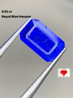 0.92ct Royal Blue Hauyne from Afghanistan – A Rare Spark of Electric Brilliance