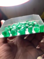 199.65 ct Swat Emerald Rough: Natural Gems With Strong Potential - Image 10