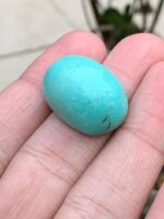 40.75 ct Afghan Turquoise Cabochon Gemstone - Image 4