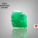 Rare 14.20 ct Swat Emerald Crystal: A Collector’s Gemstone Treasure