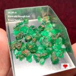 35.36ct Swat Emerald Rough Lot – Natural Beauty in Every Stone