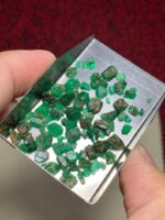35.36ct Swat Emerald Rough Lot – Natural Beauty in Every Stone - Image 2