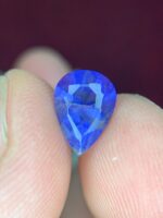 Rare 1.31ct Afghan Hackmanite – Pear Faceted Gem with UV Color Change - Image 3