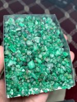 1109ct Swat Emerald Rough Lot – A Closer Look at Nature’s Untouched Treasure - Image 2