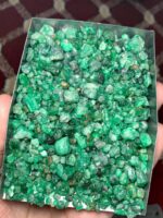 1109ct Swat Emerald Rough Lot – A Closer Look at Nature’s Untouched Treasure - Image 12