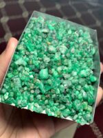 1109ct Swat Emerald Rough Lot – A Closer Look at Nature’s Untouched Treasure - Image 3