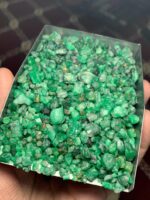 1109ct Swat Emerald Rough Lot – A Closer Look at Nature’s Untouched Treasure - Image 5