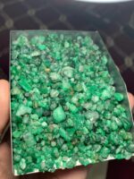 1109ct Swat Emerald Rough Lot – A Closer Look at Nature’s Untouched Treasure - Image 9