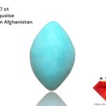 27.47-Carat Afghan Turquoise: A Towering Cabochon of Beauty and Ancient Charm