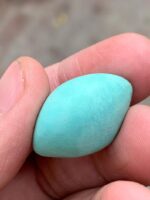 27.47-Carat Afghan Turquoise: A Towering Cabochon of Beauty and Ancient Charm - Image 2
