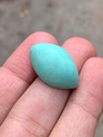 27.47-Carat Afghan Turquoise: A Towering Cabochon of Beauty and Ancient Charm - Image 3