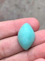 27.47-Carat Afghan Turquoise: A Towering Cabochon of Beauty and Ancient Charm - Image 4