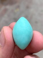 27.47-Carat Afghan Turquoise: A Towering Cabochon of Beauty and Ancient Charm - Image 5