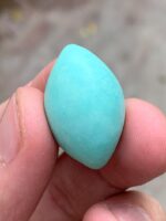 27.47-Carat Afghan Turquoise: A Towering Cabochon of Beauty and Ancient Charm - Image 11