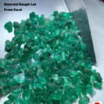 146.05 Carat Emerald Rough Lot from Swat, Pakistan – Natural Untreated Green Beryl Crystals