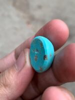 Afghan Turquoise Cabochon: 27.04 ct Sky-Blue Gemstone - Image 7