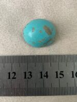 Afghan Turquoise Cabochon: 27.04 ct Sky-Blue Gemstone - Image 8