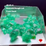 Mountain Green: 48.45 Carat Emerald Rough Lot from Swat
