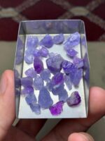 46 Carat Afghan Hackmanite Rough – Rare Color-Change Mineral - Image 11