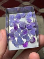 46 Carat Afghan Hackmanite Rough – Rare Color-Change Mineral - Image 5