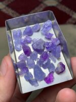 46 Carat Afghan Hackmanite Rough – Rare Color-Change Mineral - Image 10