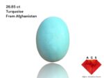 A Grand 26.85-Carat Afghan Turquoise: Where Size Meets Timeless Elegance