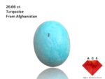 A Majestic 26.66-Carat Afghan Turquoise: Beauty, Rarity & Timeless Heritage