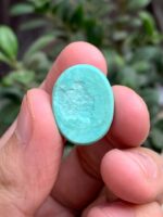 A Majestic 26.66-Carat Afghan Turquoise: Beauty, Rarity & Timeless Heritage - Image 9