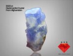Exceptional 61.60ct Hackmanite Crystal from Afghanistan