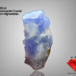 Exceptional 61.60ct Hackmanite Crystal from Afghanistan
