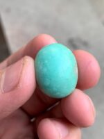 26ct Afghan Turquoise Cabochon: Vibrant Color Meets Sculptural Elegance - Image 11