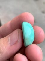 26ct Afghan Turquoise Cabochon: Vibrant Color Meets Sculptural Elegance - Image 7