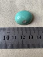 26ct Afghan Turquoise Cabochon: Vibrant Color Meets Sculptural Elegance - Image 8