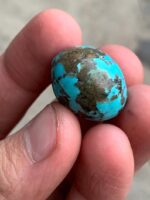 Majestic Afghan Turquoise: A 45.25 ct Cabochon Gem - Image 3