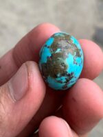Majestic Afghan Turquoise: A 45.25 ct Cabochon Gem - Image 5