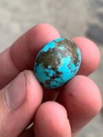 Majestic Afghan Turquoise: A 45.25 ct Cabochon Gem - Image 6