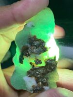 Most Rare 275 ct Green Hauyne specimen combined with Pyrite from Badakhshan, Afghanistan - Image 2
