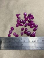 100ct Afghan Ruby Cabochons – Bold Natural Elegance in 11.02 × 7.75 × 5.94 mm - Image 13