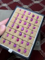 100ct Afghan Ruby Cabochons – Bold Natural Elegance in 11.02 × 7.75 × 5.94 mm - Image 16