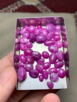 100ct Afghan Ruby Cabochons – Bold Natural Elegance in 11.02 × 7.75 × 5.94 mm - Image 17