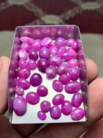 100ct Afghan Ruby Cabochons – Bold Natural Elegance in 11.02 × 7.75 × 5.94 mm - Image 18
